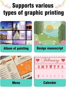 Giấy ảnh bóng cao cấp Wallizard A4 hai mặt, 150gsm, 1 gói 50 tờ, phù hợp với máy in phun - A4 - Xem 6