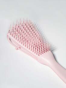 1 件章鱼设计空心发刷，适合所有头发类型，男女通用干湿两用护发刷 - 淺粉色 - 查看 4