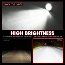 2x Fog Light Driving Lamp H11 110W For 2014 Kia Soul Base Hatchback 4-Door 1.6L