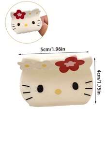 Sanrio 1 Pc Sanrio Genuine Authorized Acrylic Hair Grabber Hello Kitty Melody Cute Cartoon Hair Accessories Clip Fashion Accessories