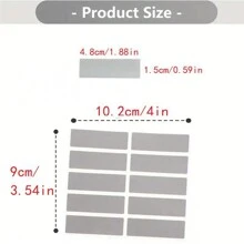 50/100/200/300pcs Scratch-Off Heat Sensitive Coating Diy Mini Cards, DIY Scratch-Off Cards For Homemade Scratch Cards, Games, Rewards,School Supplies,Back To School