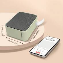 Marklife P15 Inkless Portable Printer, Comes With 1 Roll Transparent Labels And 1 Roll White Labels, Compact And Portable, Suitable For Home, Supermarket, Office Label Maker. Free App With Multiple Template Printers - Multicolor - View 9