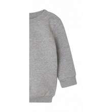 Babybugz Baby Essential Sweatshirt (Heather Grey Melange) - Grey - View 2