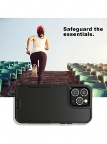 Funda protectora de teléfono serie de transporte 2 en 1, de doble capa resistente y a prueba de caídas, con protección integral a prueba de agua, golpes y arañazos