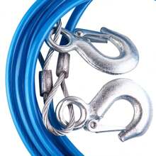 2/1pc 重型牵引绳，加厚牵引绳，适用于越野车救援 - 彩色 - 查看 4