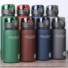 Brand Leak Proof Sports Water Bottle High Quality Tour Hiking Portable My Favorite Drink Bottles 400ml 560ml