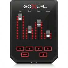 GoXLR MINI Online Broadcast Mixer With USB Audio Interface Midas Preamp All-In-One Audio Solution For Streamers And Creators Supports Windows 7 8 10 11 Black - GoXLRMini - View 6