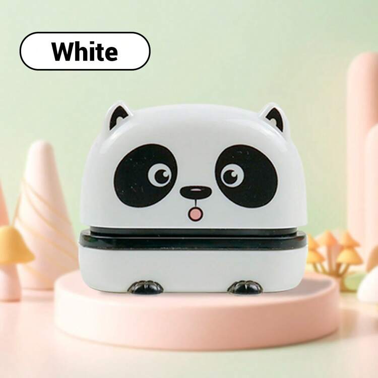 1pc Custom Name Cartoon Signature Stamp For Kids, Back To School Supplies For Kids,Cartoon Pattern Name Stamps Personalized, DIY Customized Cartoon Self Inking Name Stamp, Stamps For Signing Name, Name Stamp For Clothing Kids Waterproof,Warm Ambience,Winter Grace - White - View 10
