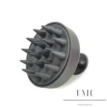 Anti-Hair Loss Silicone Hair Massage Brush - 銀色 - 查看 1