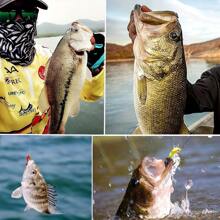 طقم طعم صيد للمياه العذبة به طعم بلاستيك ناعم، ملاعق صيد، سوامبيتس، سمك مستزرع صلب، بوبر،كرانكبيت VIB، صناديق أدوات الصيد - متعدد الألوان - مشاهدة 7