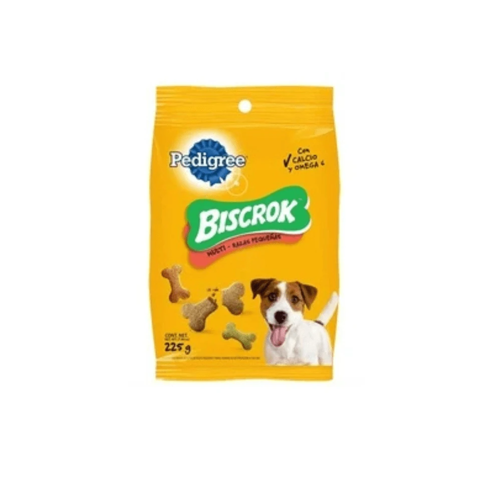 Biscrok Pedigree 225gr Raza Pequeña Premios para perro - Camel - Ver 1