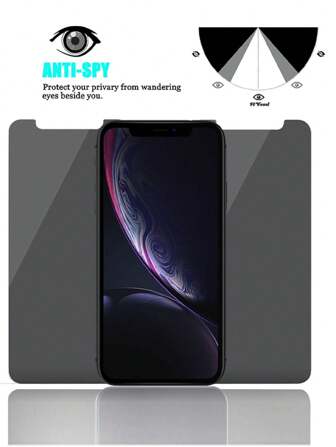 1pce Ultra-Clear Privacy Guard - Tempered Glass Screen Protectors Compatible With Iphone 16/16 Plus/16 Pro/16 Pro Max/15/14/13/12/11, Pro Max/Mini/X/Xs Max/XR & 14 Plus - Scratch-Resistant, Secure-Fit Technology Gift For Birthday, Family, Friends Anti-Spy, Phone Screen Protector, Phone Accessories Waterproof Shockproof Anti-Fall Anti-Fall Anti-Fingerprint Full Cover