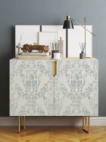 1卷极简藤蔓图案自粘墙纸，浅色背景，可移除，适用于客厅、卧室、家具翻新、装饰，尺寸为17.7英寸 x 78.7英寸/118.1英寸，生日、毕业、房间装饰、家居装饰、墙面装饰、浴室、卧室、客厅等场合的礼物之选。