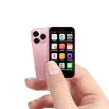 soyes. 4G Mini Pocket Smartphone -3 Inch HD Screen, Dual SIM Slot, Android Phone, WiFi, Portable Compact Design, Easy To Operate, Mini Phone, Black \ Pink \ Purple. Ideal Gift, Birthday Present.
