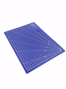 1pc Plaid Pattern Cutting Mat Back To School,Back To School,School Supplies - Multicolor - View 12
