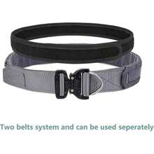 SINAIRSOFT EMERSONGEAR Tactical Rigger's Belt With Cobra Buckle,Quick Release MOLLE Riggers Belt,1.75" Inner 2" Outer Heavy Duty Belt