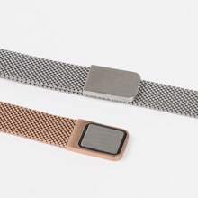 2X Magnetic Milanese Watch Band Strap Replacement For Fitbit Alta Watch, Stainless Steel - Rose Gold - View 5