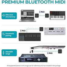 WIDI Uhost Bluetooth USB MIDI Interface USB Host For Class Compliant MIDI Instruments Controllers Keyboards Windows IOS Android Linux ComeOS - as pic - View 3