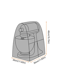 Upright Mixer Dust Cover With Storage Bag, Kitchen Appliance Cover, Made Of Spring Acetate Fiber + 170T Polyester Taffeta, Size: 30*30*40cm (11.82*11.82*15.75in) - Multicolor - View 2
