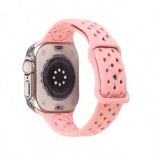 CyberDyer 1 szt. silikonowy pasek sportowy do zegarka kompatybilny z paskiem do zegarka 42 mm 44 mm 45 mm 46 mm 49 mm Modny pasek do zegarka smartwatch Miękki oddychający kolorowy pasek z kropkami dla mężczyzn i kobiet