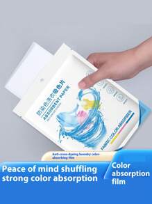 Anti Cross Dyeing Laundry Absorbent Sheet, Washing Machine Anti Cross Color Laundry Sheet, Family Pack, Thickened Mixed Washing Paper, Laundry Paper, Anti Dyeing Paper - Anti-staining Laundry Anti-staining Color Absorbing Tablets - View 11