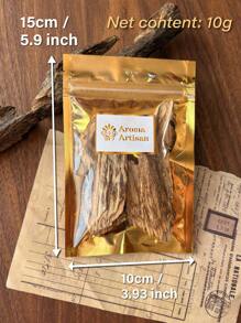 10g, Natural Agarwood, Natural Fragrance, Long-Lasting Fragrance, Aromatherapy Spice, High Oil Content, Rich Fragrance, Purify The Air, High-Quality Agarwood, Suitable For Aromatherapy, Home Aromatherapy, Bedroom, Meditation, Yoga, Etc.