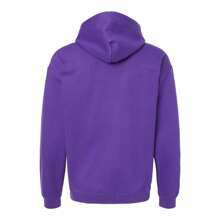 Gildan Unisex Adult Softstyle Fleece Midweight Hoodie (Purple) - 285gsm - Purple - View 2