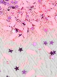 15g/Bag Blue Pink Confetti Sequins Confetti Table Scatter Birthday Party Gender Reveal DIY Decorations - Multicolor - View 6