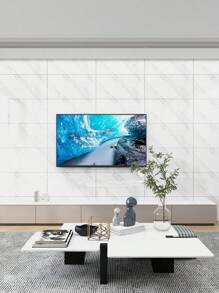 10 bucăți de panouri decorative de perete de bucătărie cu model de marmură, (15,74*31,49 inci), impermeabile și rezistente la ulei, ușor de curățat, rezistente la temperaturi ridicate, decojite și lipicioase, pot fi folosite pentru decorarea sufrageriei dormitorului, decorarea bucătăriei și a băii. - Multicolor - Vizualizare 8