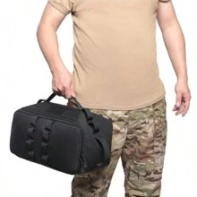 1 pieza Bolsa de almacenamiento plegable para campamento militar y exteriores, organizador de utilidades de cocina portátil, de gran capacidad