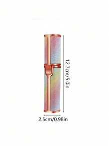 1件裝女性用無痛便攜式2合1電動除毛器－眉毛修剪器、唇部刮毛器，迷你尺寸，可去除眉毛、唇線與臉部毛髮，USB充電便攜式刮毛器，無痛自動眉毛刮毛器，臉部除毛，女性美容 - 彩色 - 查看 4
