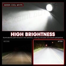 Fit For 2011 2012 2013 2014 2015 2016 2017 Toyota Sienna Clear Lens Bumper Fog Light Lamp OE Replacement - one-size - View 11