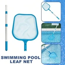 NetHong Swimming Pool Cleaner Leaves Collector Remover Skimmer Handheld Hot Tub Pond - Blue - View 7
