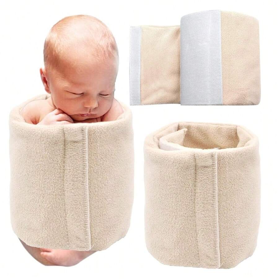 Newborn Baby Photography Props, Soft Baby Shooting Wrap, Adjustable Posing Wraps Assistant, Photo Shoot Posture Stuffer For Baby Boy Girl Baby Shower Easter Gift Things For Girls/Boys - Multicolor - View 1