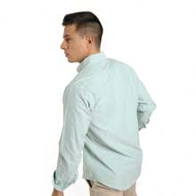 Plain Shirt For Men - Muletta - Mint Green - View 3
