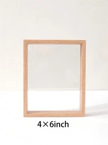 1 Khung Hình Hình Chữ Nhật Trong Suốt Để Trang Trí Tường, Lý Tưởng Cho Phòng Trưng Bày Nghệ Thuật, Quà Tặng Giáng Sinh & Quà Tặng Ngày Lễ Tình Nhân, Không Bao Gồm Hoa - Màu be - Xem 14