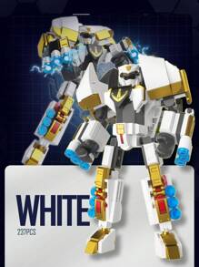 Super Sentinel Building Blocks, Mini Agent Force Construction Toy, Transformable Mech Model, Birthday & Christmas Gift For Boys - Multicolor - View 12