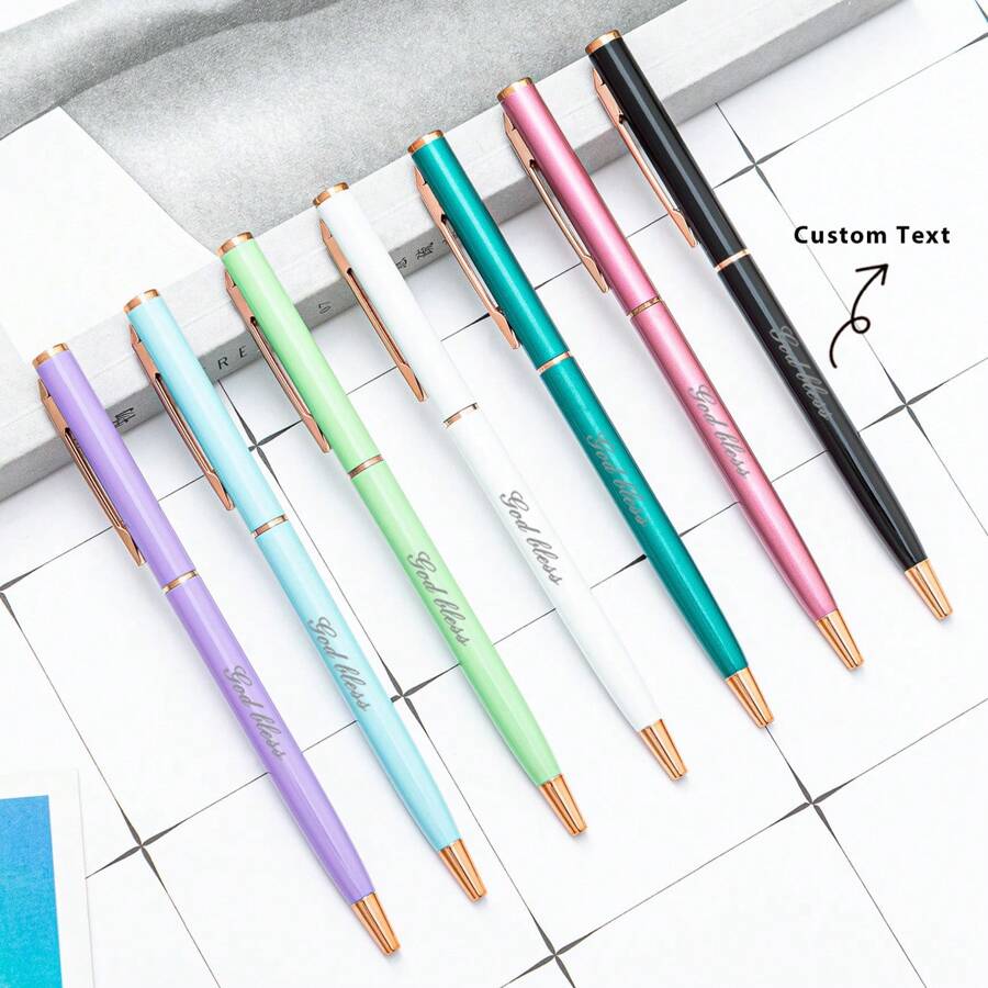 1 Stück Kugelschreiber mit graviertem Firmenlogo, Geschäfts-/Werbegeschenk