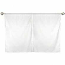 2 Panel 28"X40" Cartoon Digital Printing Window Curtain Wood Grain Half Curtain Door Curtain Coffee Curtain Kitchen Sink Cabinet Dust Curtain