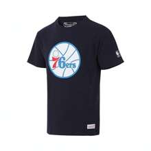 Mitchell & Ness Philadelphia 76ers 2024 Lifestyle Short Sleeve Knitted Crewneck T-Shirt MN13S15-1-PHI
