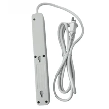 Multicontacto Extension Para Uso Interior Hogar y Oficina CHA-03E - Tipo de Enchufe A USA (110-127V) - Ver 3