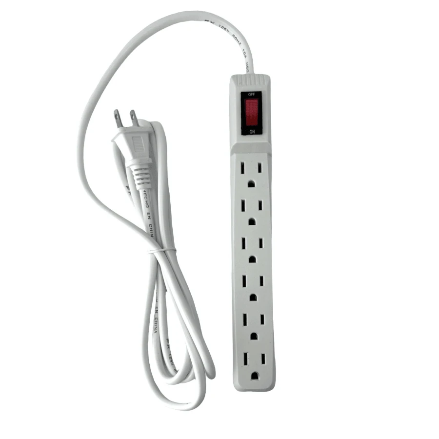 Multicontacto Extension Para Uso Interior Hogar y Oficina CHA-03E - Tipo de Enchufe A USA (110-127V) - Ver 1