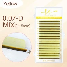 High Quality 16 Rows 0.07 Mm 8-15mm Mix Rainbow Eyelash Extensions For Lash Artist Color Lashes Pink Light Purple Light Brown Light Green Lash Clusters, Eyelash Clusters, Individual Eyelashes, Lashes, Fake Lashes - 彩色 - 查看 26