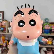 CRAYON SHINCHAN 蜡笔小新 牧野真之介 小新 五毛 可爱又好玩 生日礼物 模型摆件 - 彩色 - 查看 4
