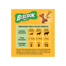 Biscrock Pedigree 225gr Premios para perros raza grande y mediana - Camel - Ver 2