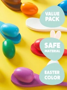 6set- Halloween Egg And Spoon Race Game Set, Carnival Games For Family Events Festivals Outdoor Patio Easter Egg Hunt Birthday Party Lawn,Halloween Gifts, Thanksgiving Gifts, Christmas Game Gifts,Halloween Decor