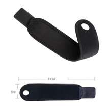 1pc Adjustable Sports Wrist Brace, Comfortable Wrist Board Support Suitable For Left & Right Hand, Breathable & Elastic Wrist Wrap For All Seasons To Prevent Sweat & Sprain, Applicable For Various Sports & Fitness Activities Gym Gym Wristbands Accessories - Black - View 5