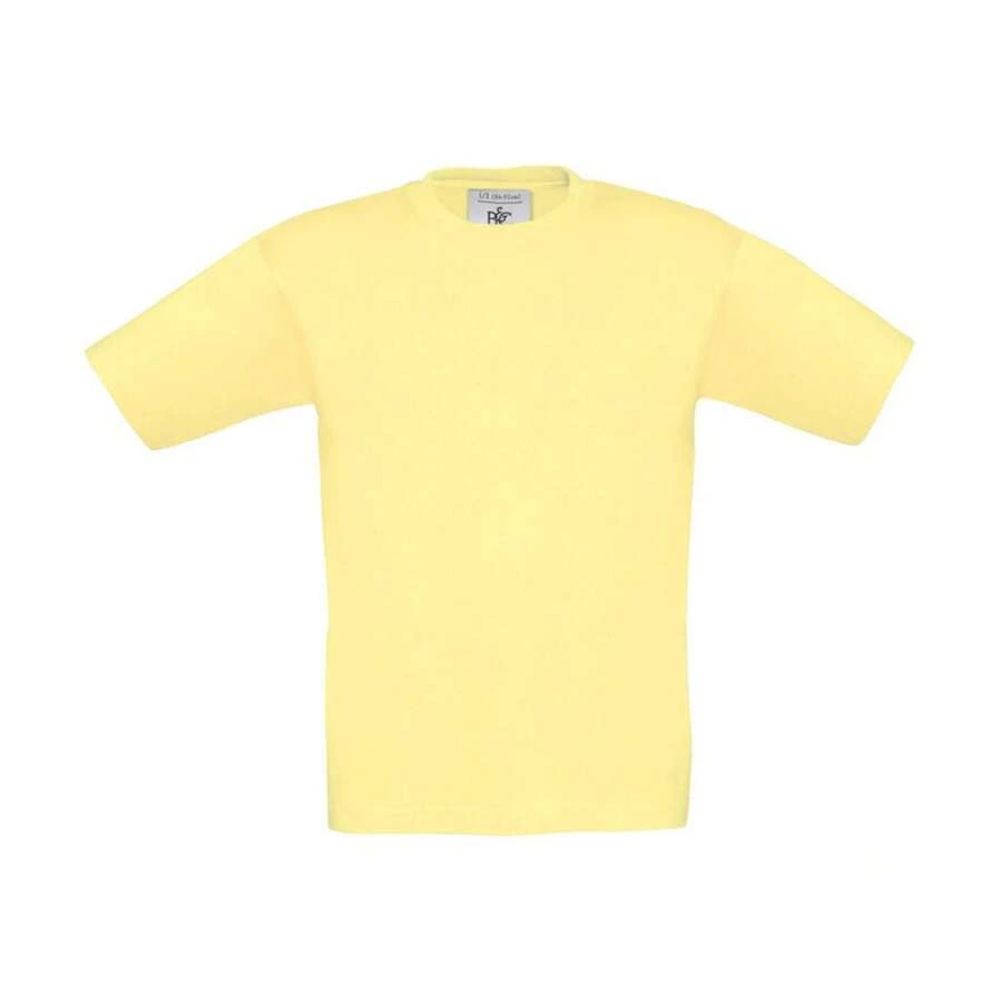 B&C Childrens/Kids Exact 150 Plain TShirt (Yellow) - 145gsm 100% Ringspun Cotton