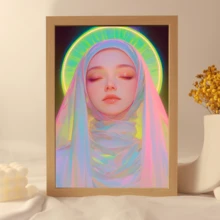 1 幅游戏人物艺术画、壁纸海报、卧室客厅走廊的理想礼物、墙壁艺术、墙壁装饰、房间装饰、桌面装饰、防水适用于卧室、客厅、书房、酒店酒吧、走廊、防水壁画