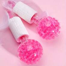 2Pcs Box LCE Globes For Facials Cooling LCE Balls For Face LCE RollerFacial Massager Freezer LCE Globes Tool For Face And Eyes - trắng - Xem 8